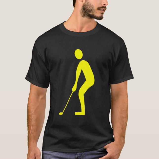 T-shirt Mise en jeu - Jaune (Devant)