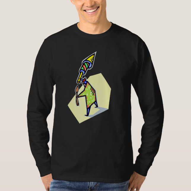 T-shirt Mise en marche des feux d'artifice (Devant)