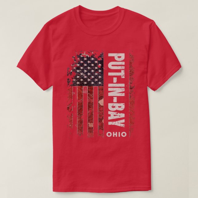 T-shirt Mise en place dans l'Ohio  (Design devant)