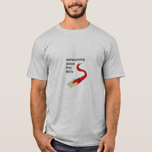 T-shirt Mise en réseau (lumière)
