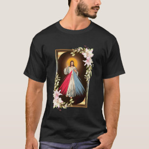 T-shirt Miséricorde de Jésus. Foi chrétienne catholique