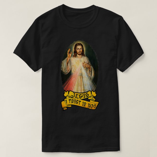 T-shirt Miséricorde Divine Catholique pour Devo (Design devant)