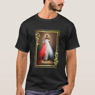 T-shirt Miséricorde divine Jésus Christ Jésus Je fais conf