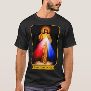 T-shirt Miséricorde Divine Jésus J'Ai Confiance En Toi Cat