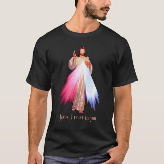 T-shirt Miséricorde Divine Jésus Je Me Fie En Toi
