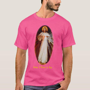 T-shirt Miséricorde Divine Jésus Je Me Fie En Toi