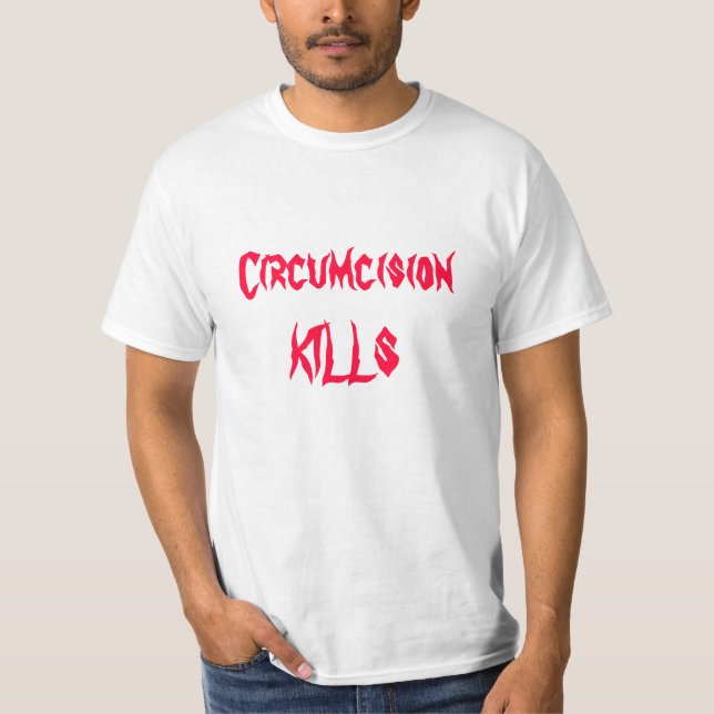 T-shirt MISES À MORT de circoncision (Devant)