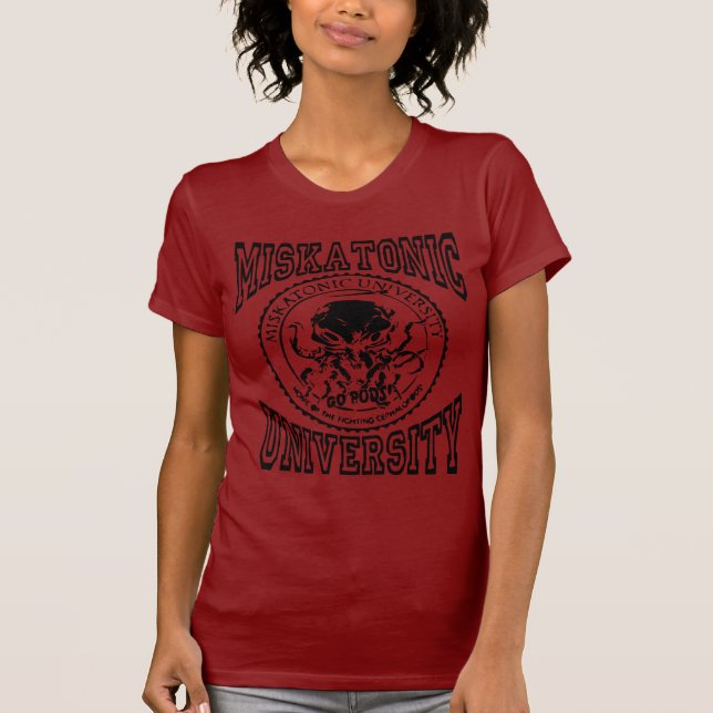 T-shirt miskatonic (Devant)