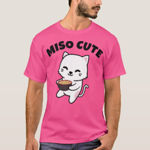 T-shirt Miso Cute - Kawaii Chat Amusant Style Anime