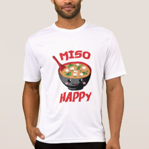 T-shirt Miso Happy Funny Food Kawaii