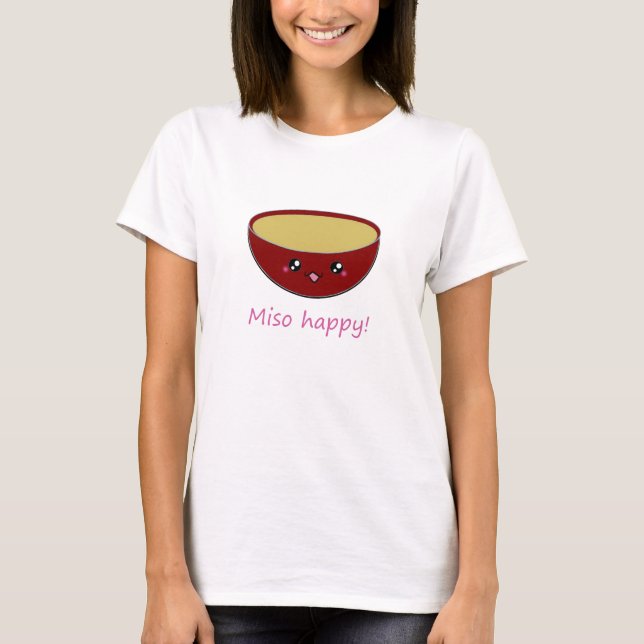 T-shirt Miso heureux ! (Devant)