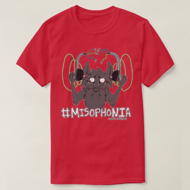 T-shirt Misophonia (Design devant)