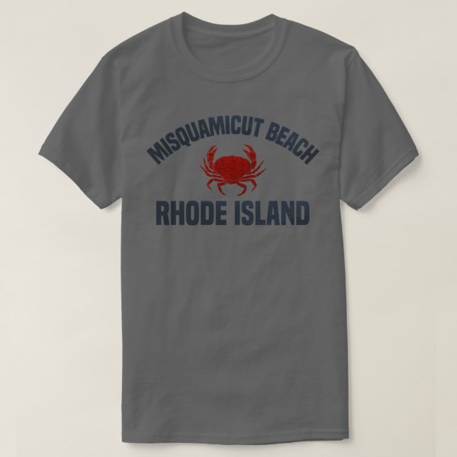 T-shirt Misquamicut Beach RHODE Island (Design devant)