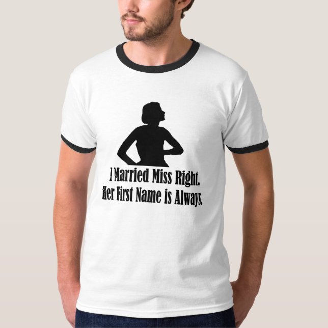 T-shirt Miss Droite (Devant)