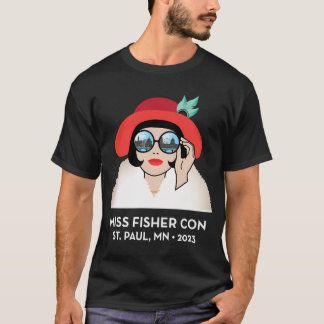 T-shirt Miss Fisher Con 2023 - inversé
