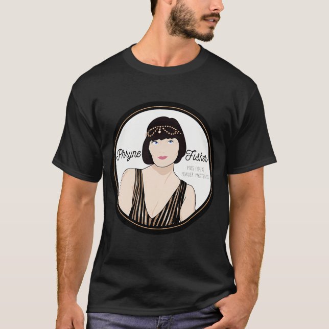 T-shirt Miss Fisher la garçonne (Devant)