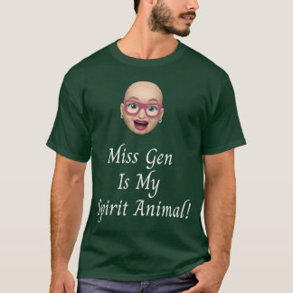 T-shirt Miss Gen est ma famille d'animaux spirituels