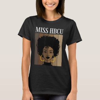 T-shirt Miss Hbcu Universités Noires Historiques