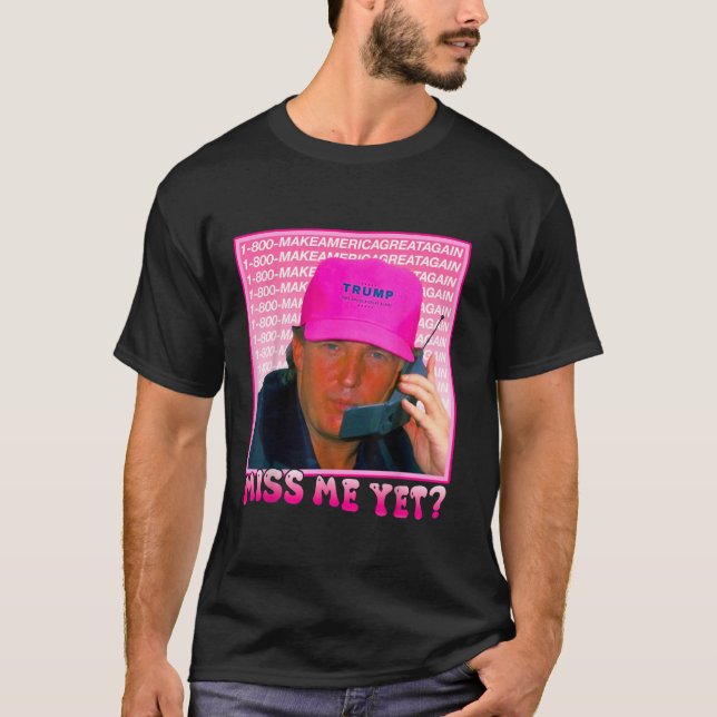 T-shirt Miss Me Pourtant Donald Trump 2024 Appeler P (Devant)