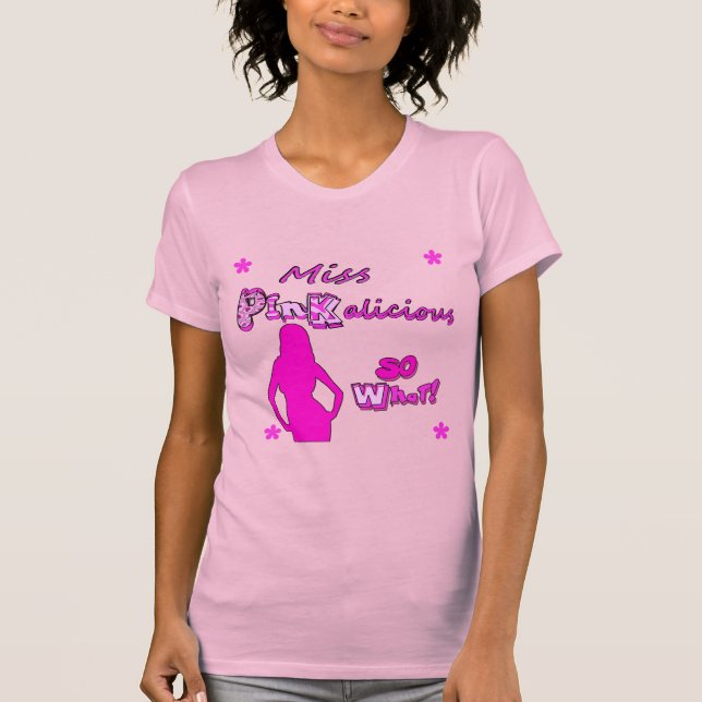 t-shirt miss pinkalicious (Devant)