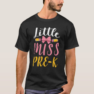 T-shirt Miss Pré K Nursery Enseignement préscolaire Enseig