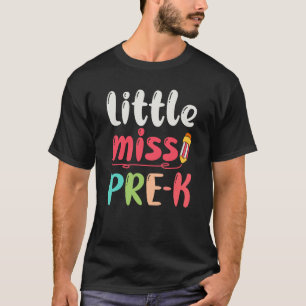 T-shirt Miss Pré K Nursery Enseignement préscolaire Enseig