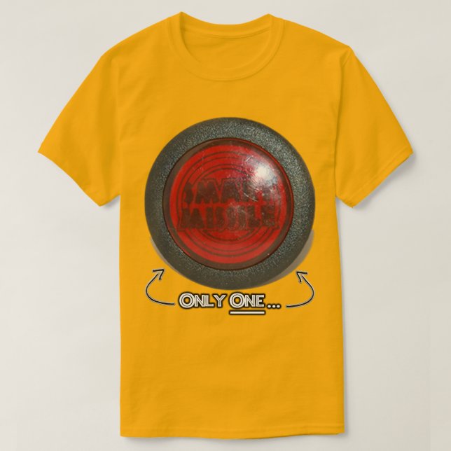 T-shirt Missile intelligent - seulement un (Design devant)