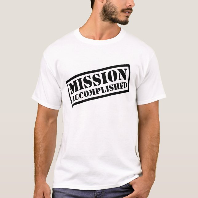 T-shirt mission_accomplished (Devant)