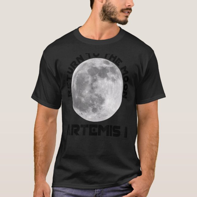 T-shirt Mission Artemis 29 Août 2022 Nous Allons Au (Devant)