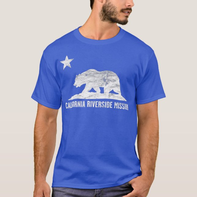 T-shirt Mission California Riverside (Devant)