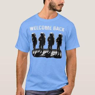 T-shirt Mission d'atterrissage sur lune 2024 - Femmes Astr