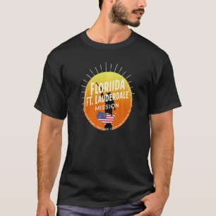 T-shirt Mission de Fort Lauderdale Mormon Lds