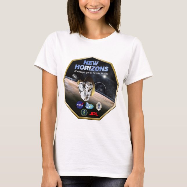 T-shirt Mission de New Horizons à Pluton ! (Devant)