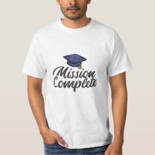 T-shirt Mission d'obtention du diplôme terminée
