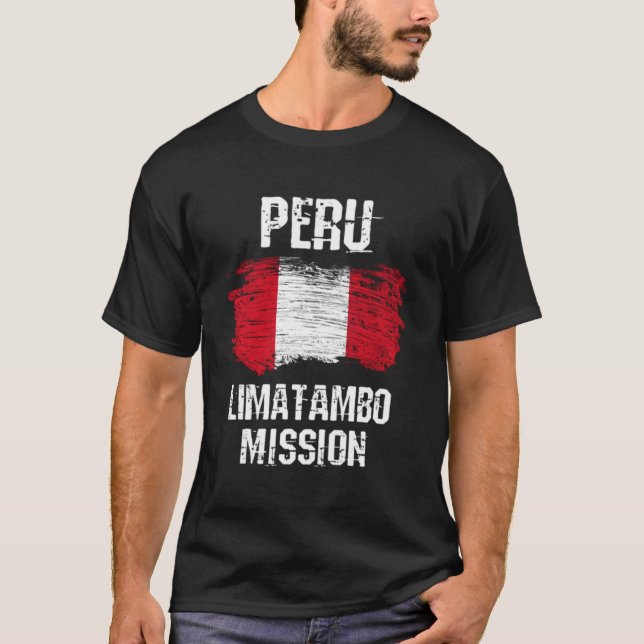 T-shirt Mission Limatambo du Pérou (Devant)
