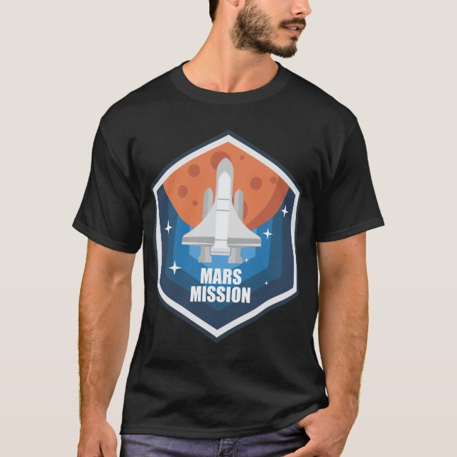 T-shirt Mission Mars (Devant)
