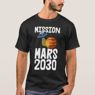 T-shirt Mission Mars 2030 Jeunes Tee - shirts de voyage sp