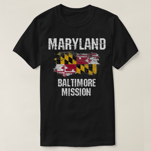 T-shirt Mission Maryland Baltimore  (Design devant)