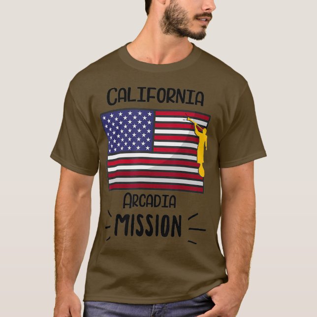 T-shirt Mission Missionary de Californie (Devant)