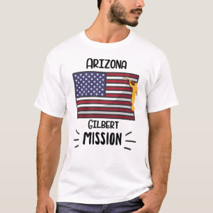 T-shirt Mission missionnaire LDS de l'Arizona Gilbert Morm