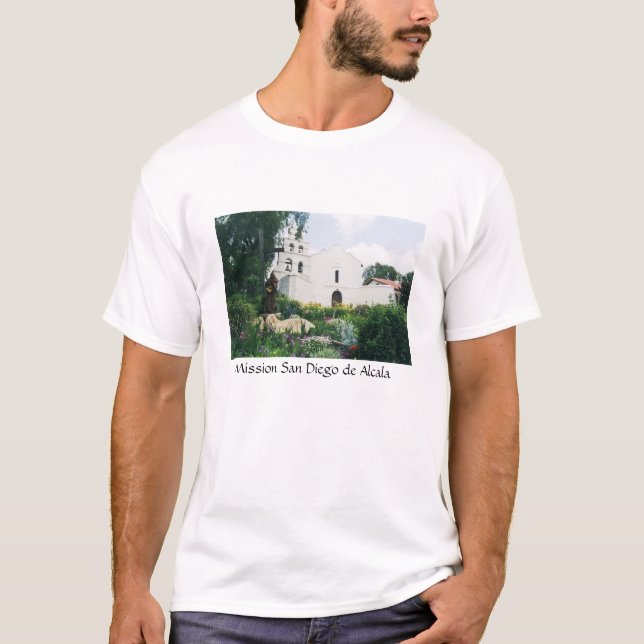 T-shirt Mission San Diego de Alcala (Devant)