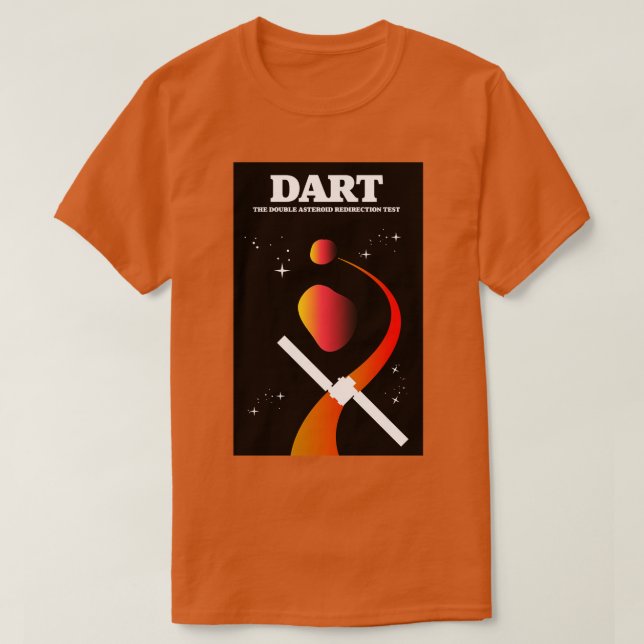 T-shirt Mission spatiale DART (Design devant)
