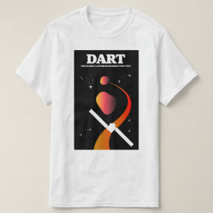 T-shirt Mission spatiale DART art spatial.