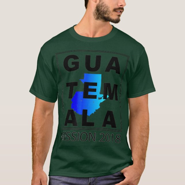 T-shirt Mission voyage Guatemala 2018 Groupe Jeunesse (Devant)