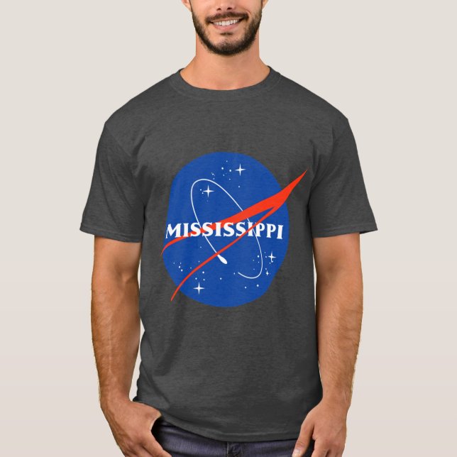 T-shirt Mississippi Astronaut Oversized (Devant)