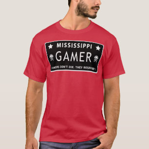 T-shirt Mississippi Gamer