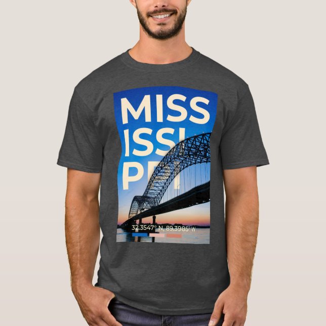 T-shirt Mississippi Géant 4 (Devant)