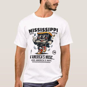 T-shirt Mississippi : le berceau de l'Amérique 