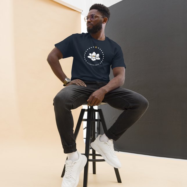 T-shirt Mississippi State Flag (mississippi flag)