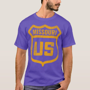 T-shirt Missouri - autoroute américaine en détresse look p
